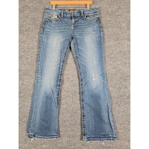 Maurices Light Blue Boot Cut Jeans